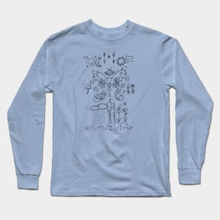 Black - Spring is coming Long Sleeve T-Shirt